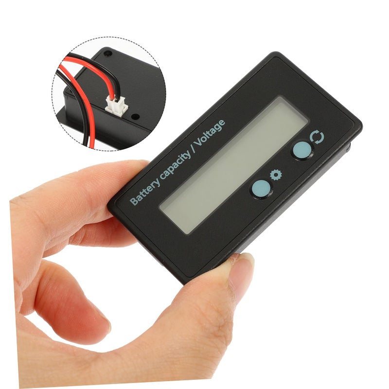 LCD Battery Power Multimeter Voltmeter for Car RV Electric Vehicle Battery Capacity Monitoring - Image 4