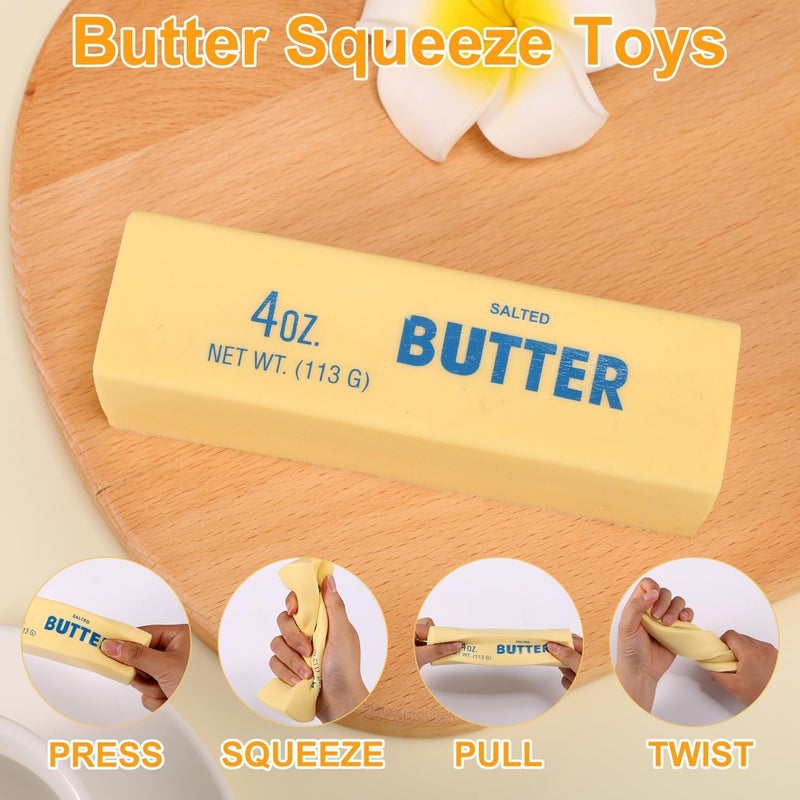 NYVIO Butter Squishy Slow Rising Stress Relief Fidget Toy - Image 3
