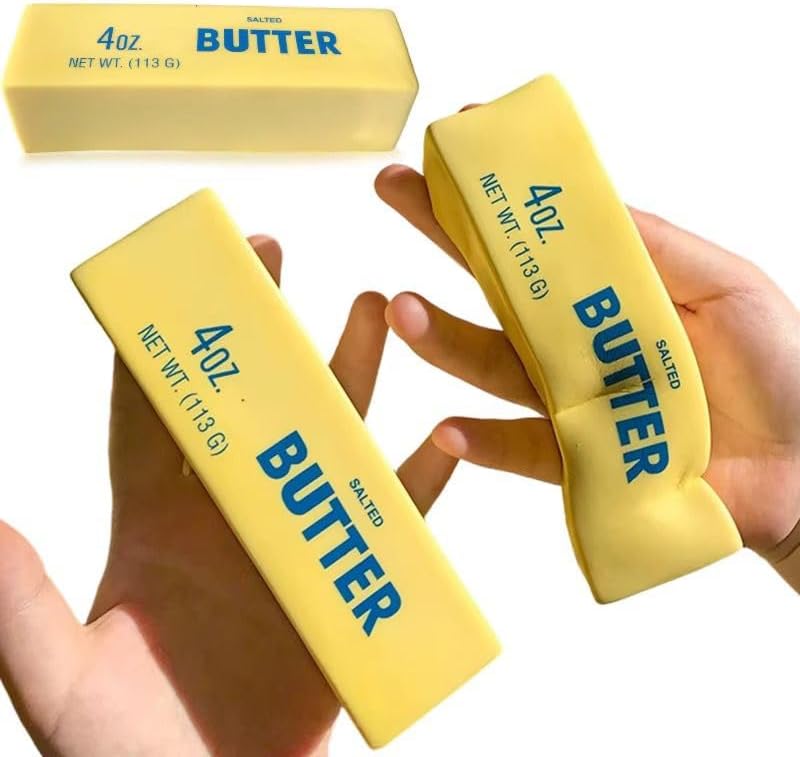 NYVIO Butter Squishy Slow Rising Stress Relief Fidget Toy - Image 1