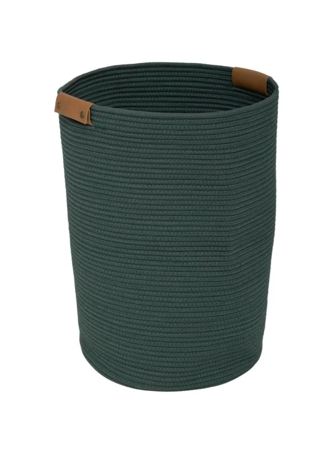 Five Simply Smart Duo Round Laundry Basket Ficus Green 80 L 200185B