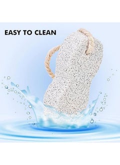 Generic Plastic Leg, heel and Foot Scrubber and Natural Pumice Stone combo for Dead Skin |Callus Remover | Pedicure special Tool  - Image 5