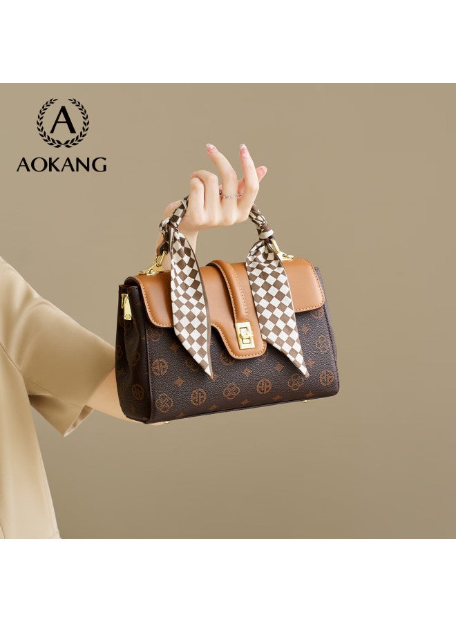 Aokang Women's Handbag, Trendy Luxury Large Capacity Tote Bag, Commuter Crossbody Shoulder Bag, Teacher's Day Birthday Gift For Wife - Image 4