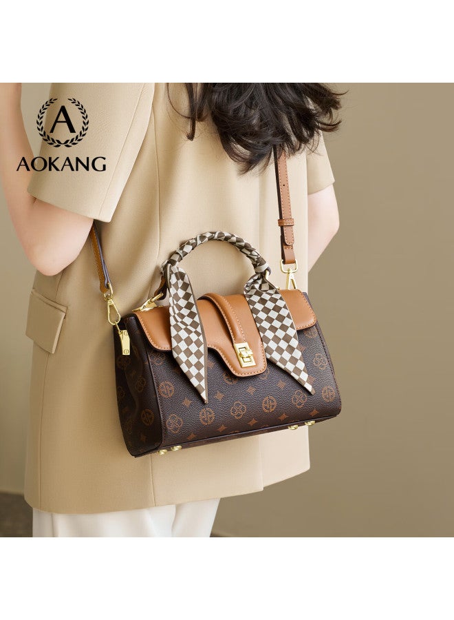 Aokang Women's Handbag, Trendy Luxury Large Capacity Tote Bag, Commuter Crossbody Shoulder Bag, Teacher's Day Birthday Gift For Wife - Image 5
