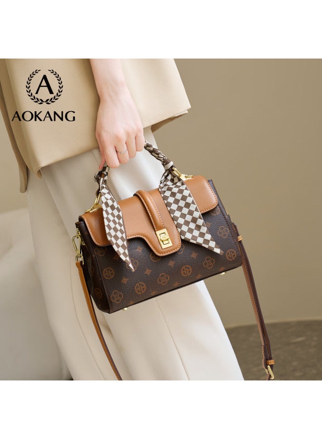 Aokang Women's Handbag, Trendy Luxury Large Capacity Tote Bag, Commuter Crossbody Shoulder Bag, Teacher's Day Birthday Gift For Wife - Image 3