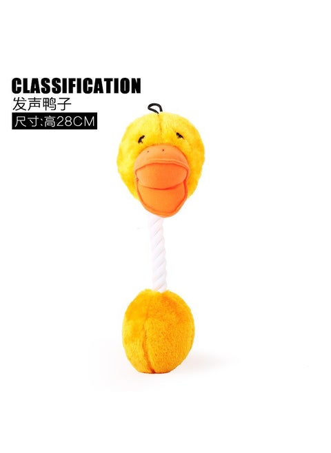 Petcircle Plush Dog Toy Squeaky Chicken Leg Lollipop Duck