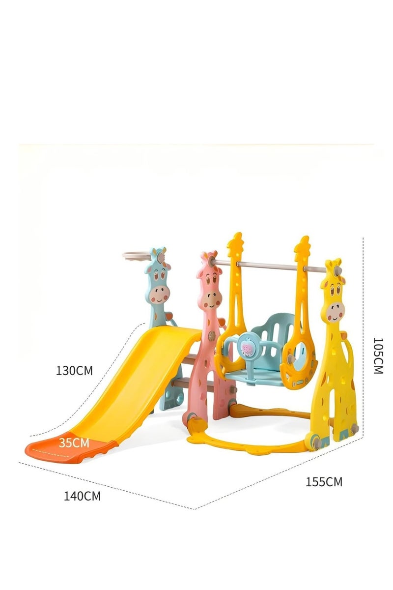 Toddler Slide for Kids Age 2 3 4 5 6 7 8 9，Loverly Baby Slide and Swing for Kids Outdoor Indoor 3-10 Year Old，Home Toy Game for Boys and Girls - Image 2