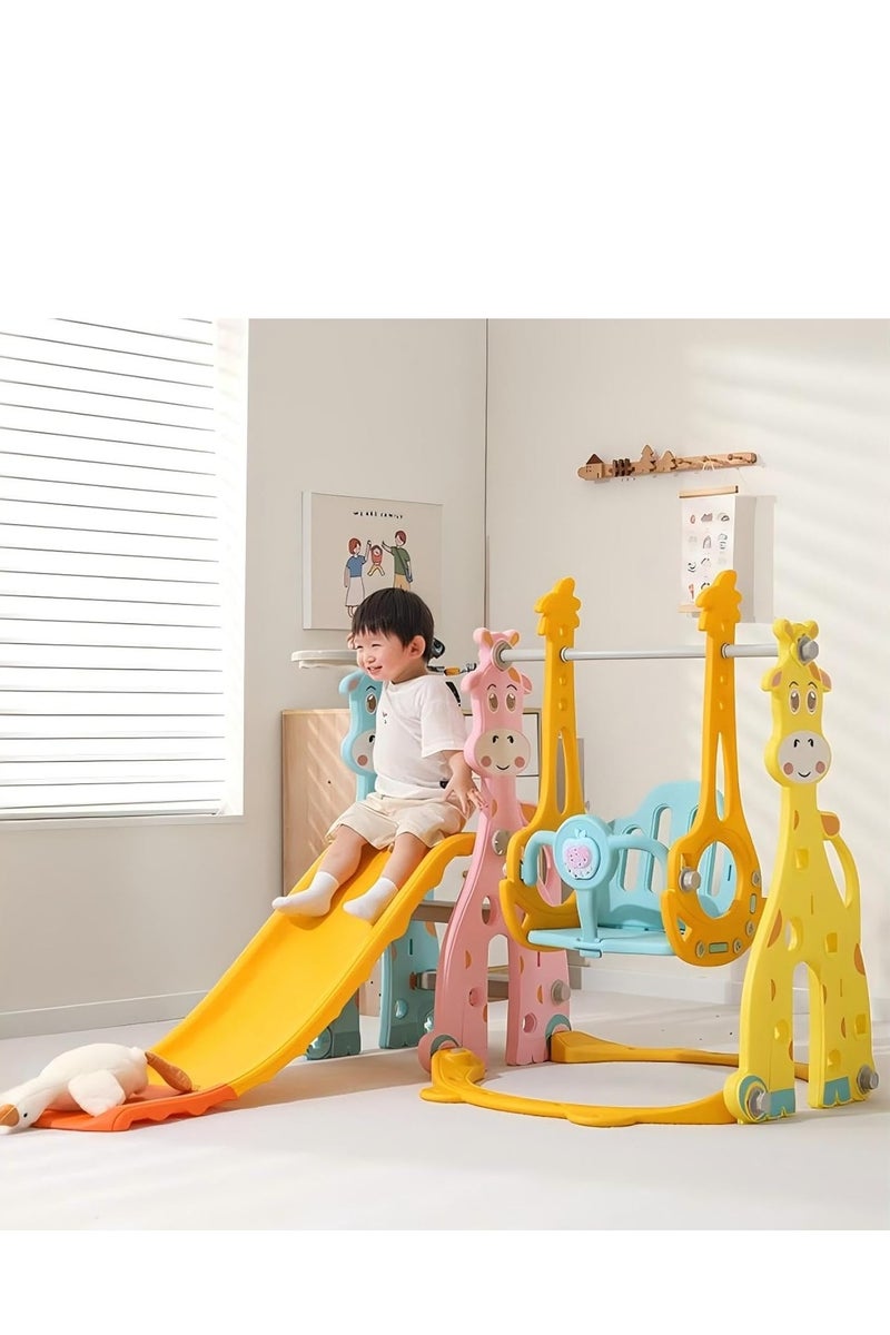 Toddler Slide for Kids Age 2 3 4 5 6 7 8 9，Loverly Baby Slide and Swing for Kids Outdoor Indoor 3-10 Year Old，Home Toy Game for Boys and Girls - Image 4