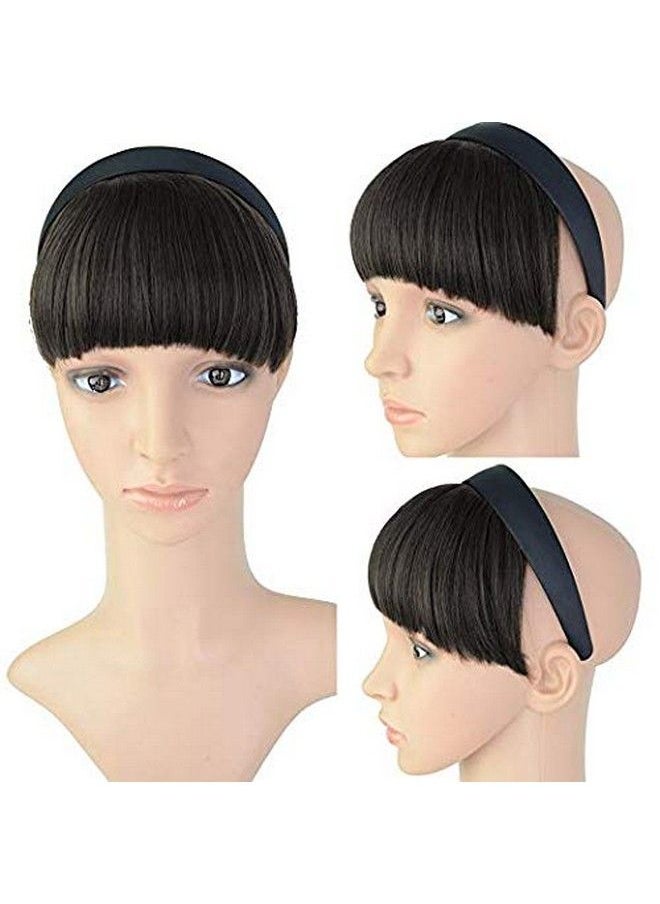 Front Hair Bangs Fringe For Women 25 Grams Pack Of 1 (Head Band Dark Brown) - pzsku/Z724DDF4CE8A3D289D44DZ/45/_/1690022242/b78cbaaf-c8a4-4abd-8907-317220e3fd63