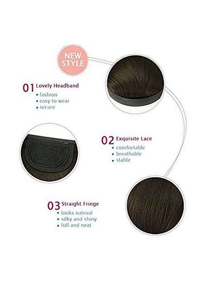 Front Hair Bangs Fringe For Women 25 Grams Pack Of 1 (Head Band Dark Brown) - pzsku/Z724DDF4CE8A3D289D44DZ/45/_/1690022249/0d55d88f-1eef-4060-a087-e7f1d7f41cd2