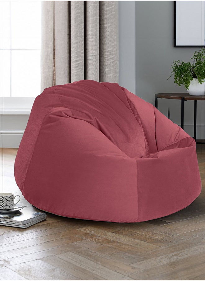 In-House Niklas | Velvet Bean Bag Chair with EPS Beads Filing  - Image 1