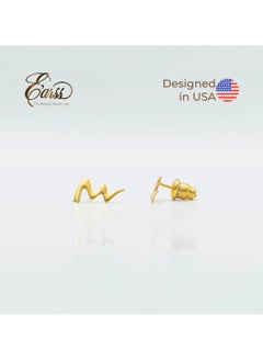 Cyclone Gold Earring | Stainless Steel | 18K Gold Plated - pzsku/Z724DF54669E9B6BC300DZ/45/_/1736166148/10dae8c7-ee66-47f0-823b-c18965186341