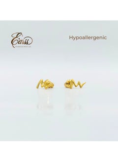 Cyclone Gold Earring | Stainless Steel | 18K Gold Plated - pzsku/Z724DF54669E9B6BC300DZ/45/_/1736166153/85e34cc1-ca09-426e-adb3-c99a40f15186