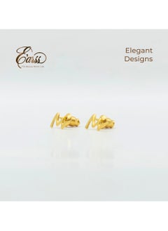 Cyclone Gold Earring | Stainless Steel | 18K Gold Plated - pzsku/Z724DF54669E9B6BC300DZ/45/_/1736166157/fb293394-fe52-447e-af4a-36a372cbf837