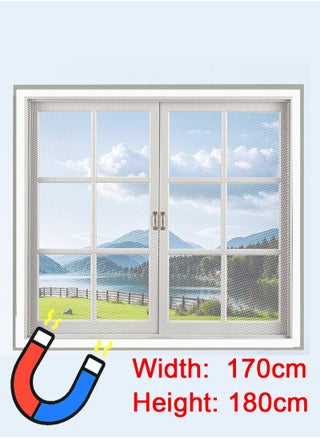 White 170x180cm