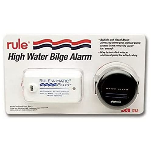 Rule High Water Bilge Alarm w/Switch & Gauge - 24V - Image 2