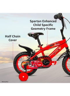 Spartan SPARTAN Disney Cars Bicycle Red 12" S SP-3200  - Image 3
