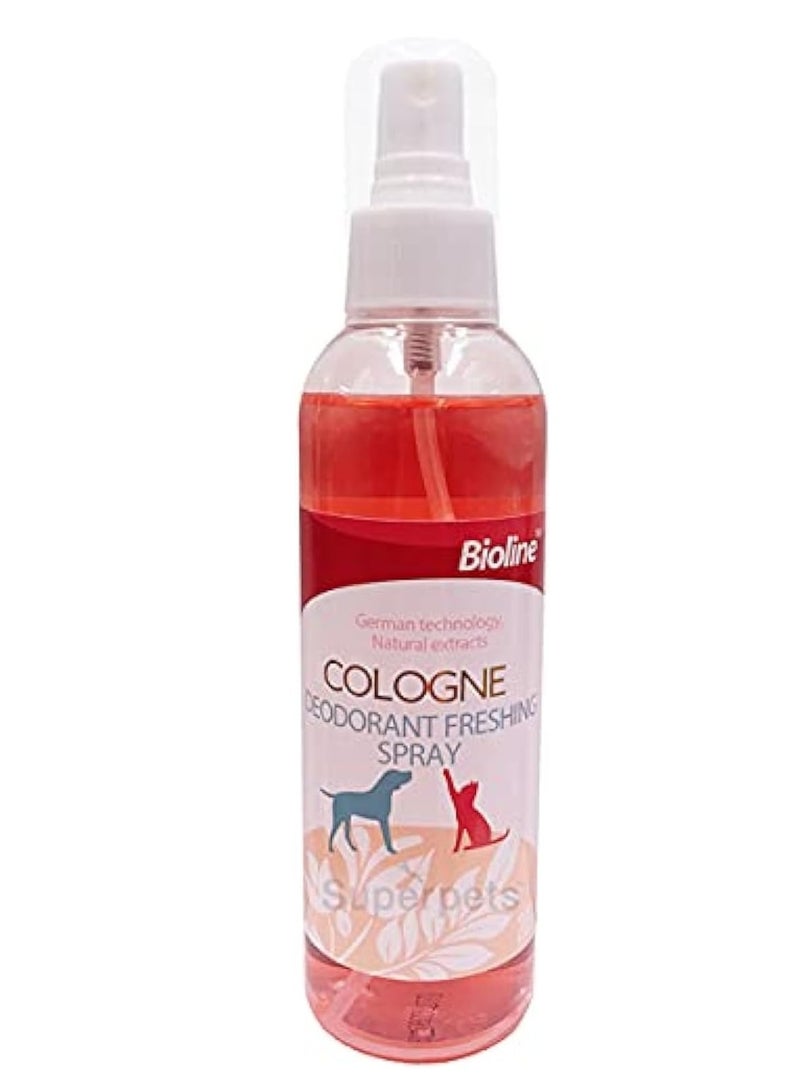 Bioline Freshing Spray 207ml – Cologne Scent Deodorant Mist - Image 1