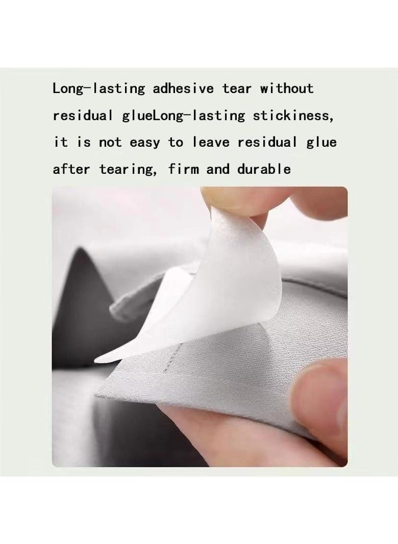 أوزيغالور طوق قميص بدون لف 60 قطعة طوق قميص مضاد للالتفاف، طوق مسطح غير قابل للكي - Image 5