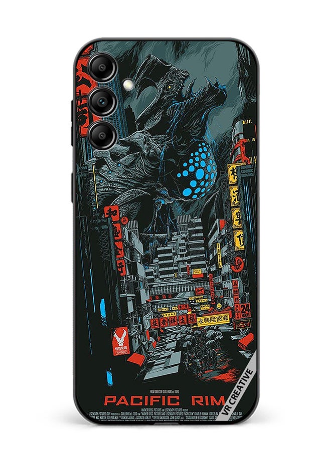 VR CREATIVE Protective Case Cover For Samsung Galaxy A55 Pacific Rim Design Multicolour - Image 1