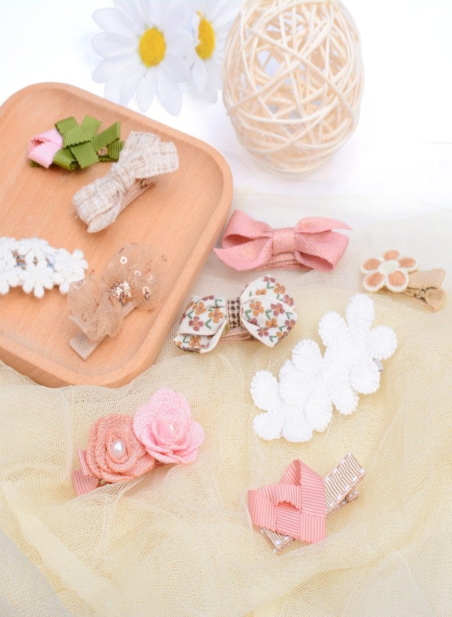 BIANHUAN Baby Girl Hair Clips Hair Bows for Girls with Hair Bows Holder (Color E) - Image 2
