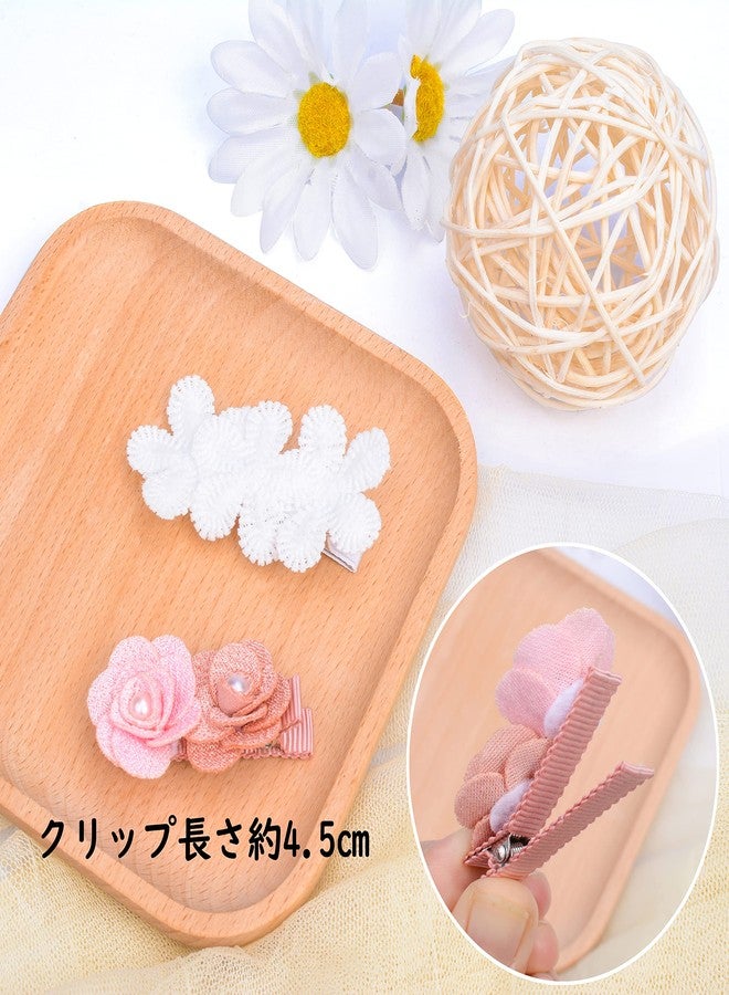 BIANHUAN Baby Girl Hair Clips Hair Bows for Girls with Hair Bows Holder (Color E) - Image 3