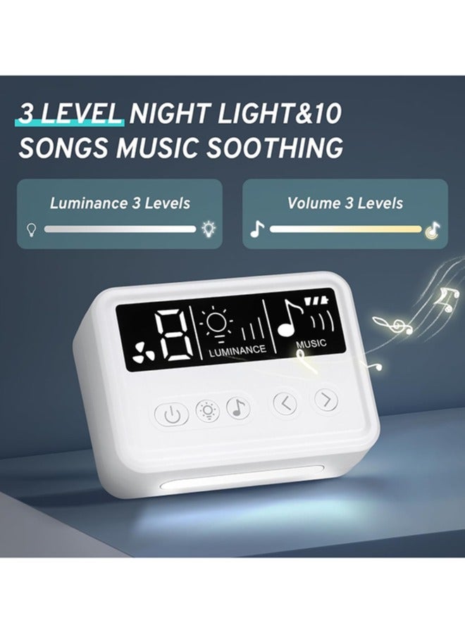 Chixing Electric Nasal Aspirator for Baby, Rechargeable Nose Sucker with 9 Levels Suction, Nose Cleaner with Night Light  Music for Infants, Toddlers - Image 3