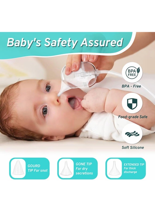 Chixing Electric Nasal Aspirator for Baby, Rechargeable Nose Sucker with 9 Levels Suction, Nose Cleaner with Night Light  Music for Infants, Toddlers - Image 5