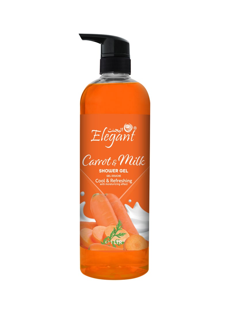 Carrot & Milk Rejuvenating Shower Gel 1 Liter