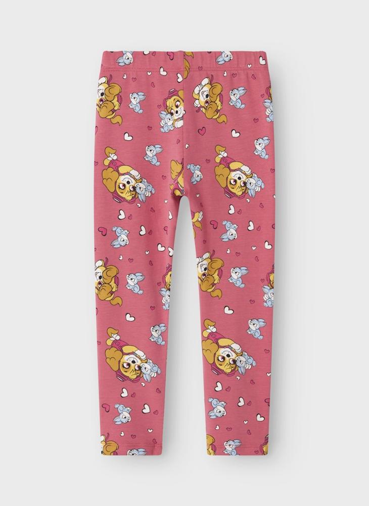 NAME IT Kids Nmfjiddi Paw Legging  - Image 2