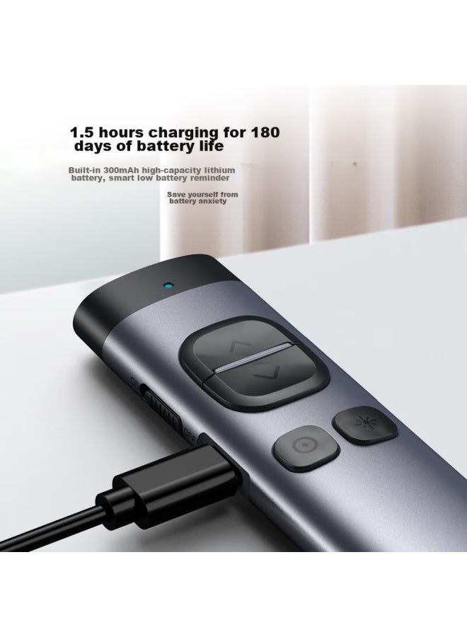 Norwii Laser Pointer, Supports Bluetooth Ppt Page-turning Pen For Teachers, Seewo Whiteboard Led Screen Tv Projector All-in Device For Lecturing N97s, Red Light Dual-head - Image 5
