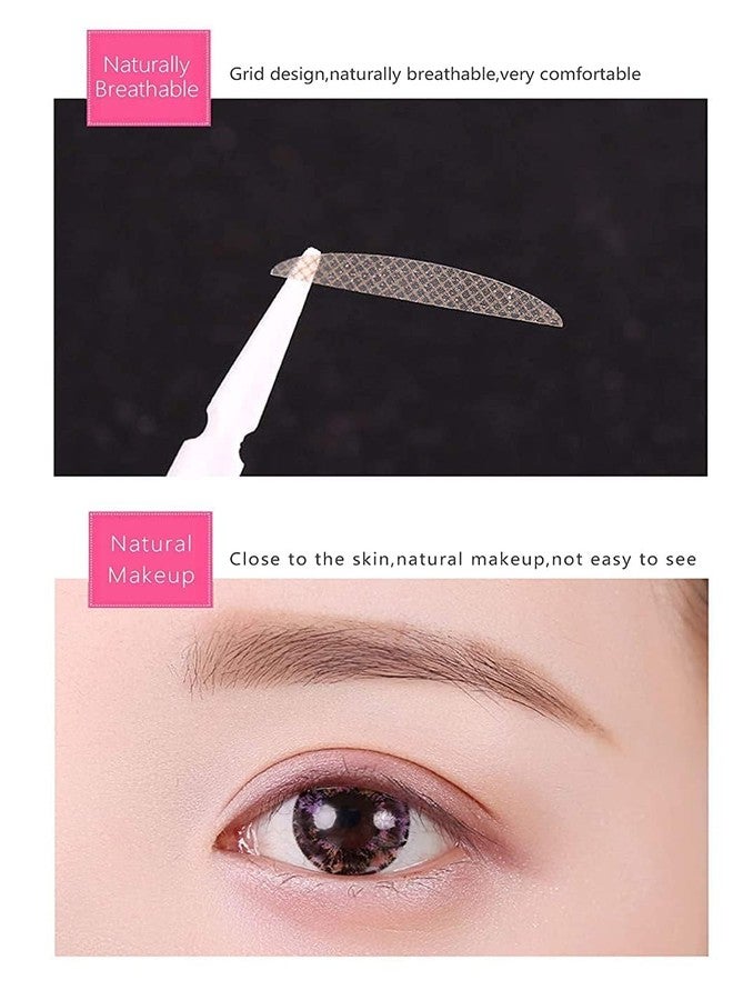 Tonity Eyelid Tape, Double Eyelid Stickers, Invisible Waterproof Eyelid Shifter With Fork Rod With 600Pcs For Different Style Make Up eyelid tape eye for eyelid tape invisible. - Image 5