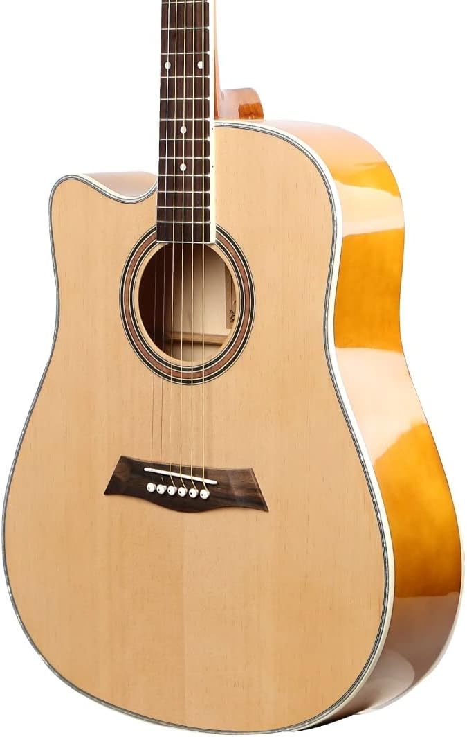 ميغاريا جيتار صوتي طبيعي مقاس 41 بوصة - Image 4