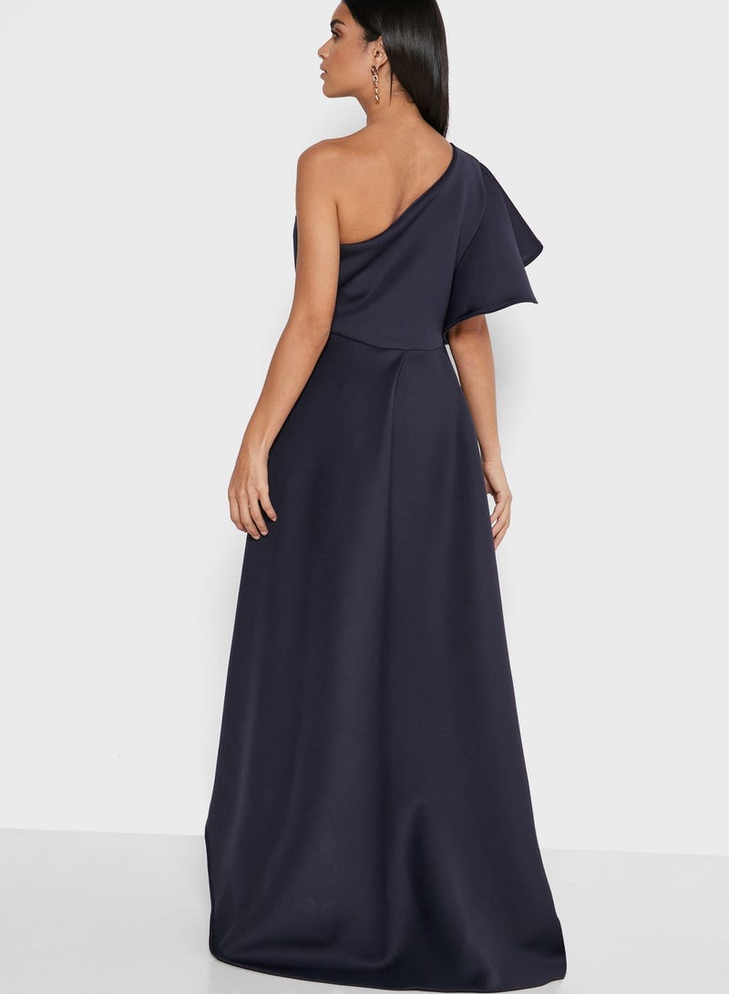 Ella Limited Edition One Shoulder Gown Dress - Image 2