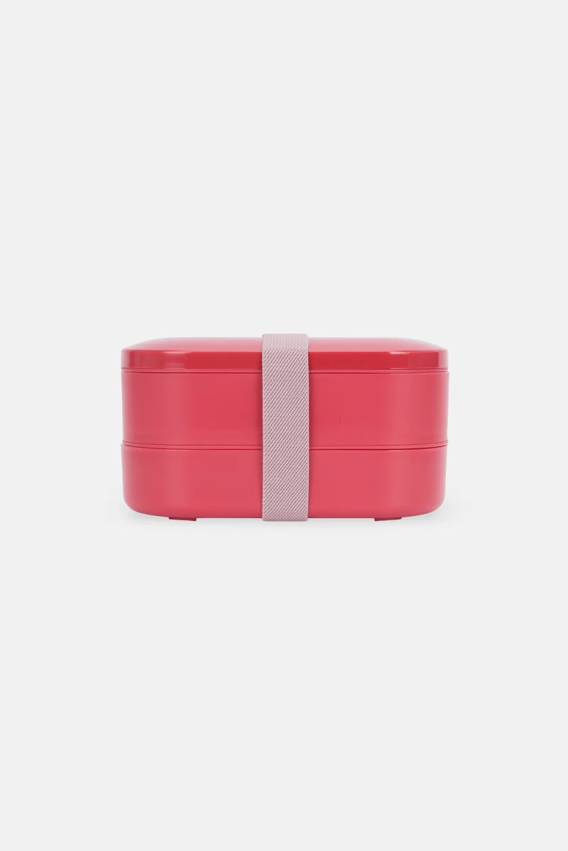 Muy Mucho Double Lunch Box, Red
