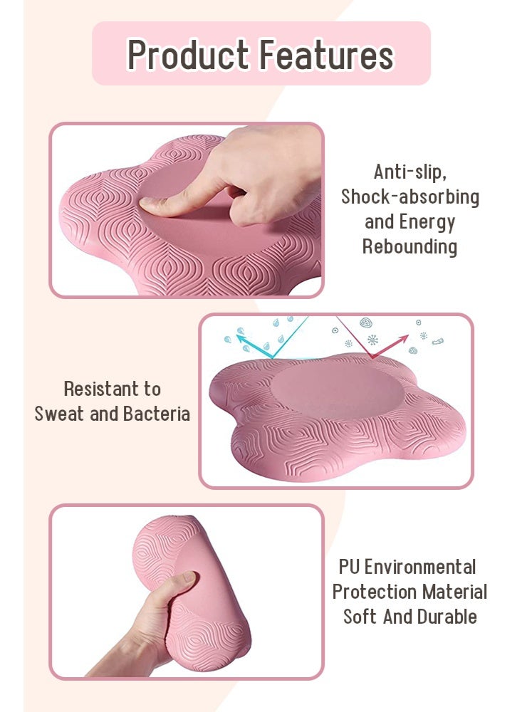 Solerconm 2-Pack Yoga Knee Pad Cushions, Thick Non-Slip Kneeling Pads for Knees, Elbows & Wrists, Foam Support for Yoga, Pilates & Workout - Image 5