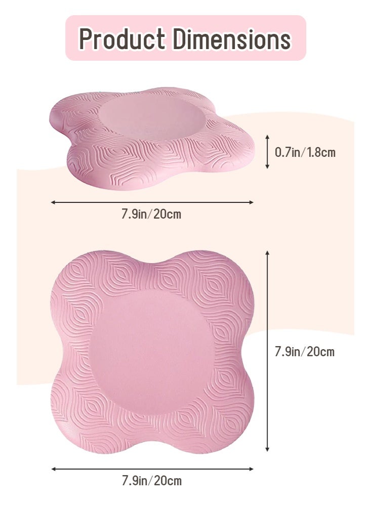 Solerconm 2-Pack Yoga Knee Pad Cushions, Thick Non-Slip Kneeling Pads for Knees, Elbows & Wrists, Foam Support for Yoga, Pilates & Workout - Image 4