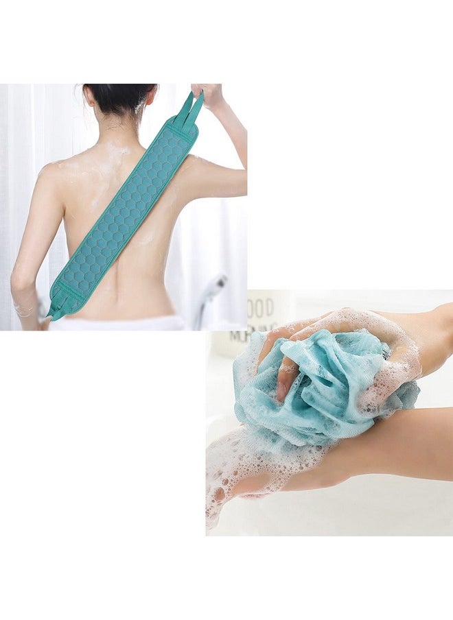 Clomigger Exfoliating Back Scrubber for Shower,Back Washer For Shower with Korean Exfoliating Gloves Mitt for Body Cleansing,Exfoliating Body Scrubber for Men and Women  - Image 4