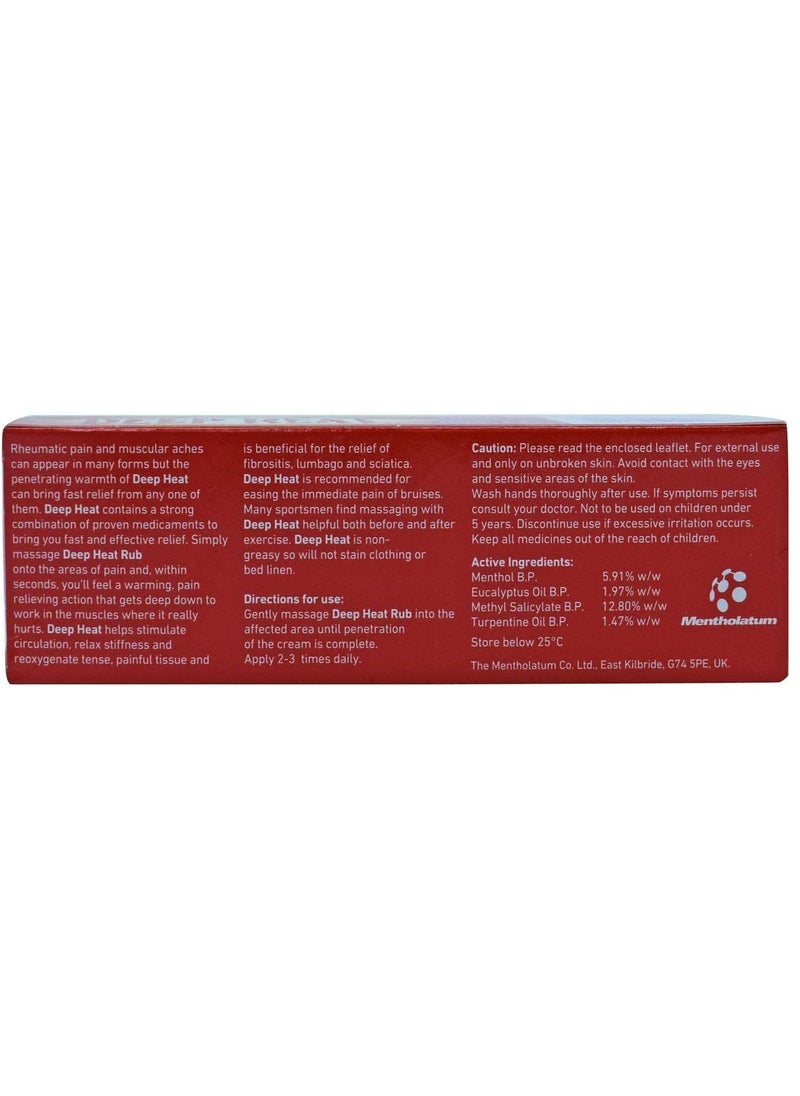DEEP HEAT Fast Relief Rub 35 G  - Image 4