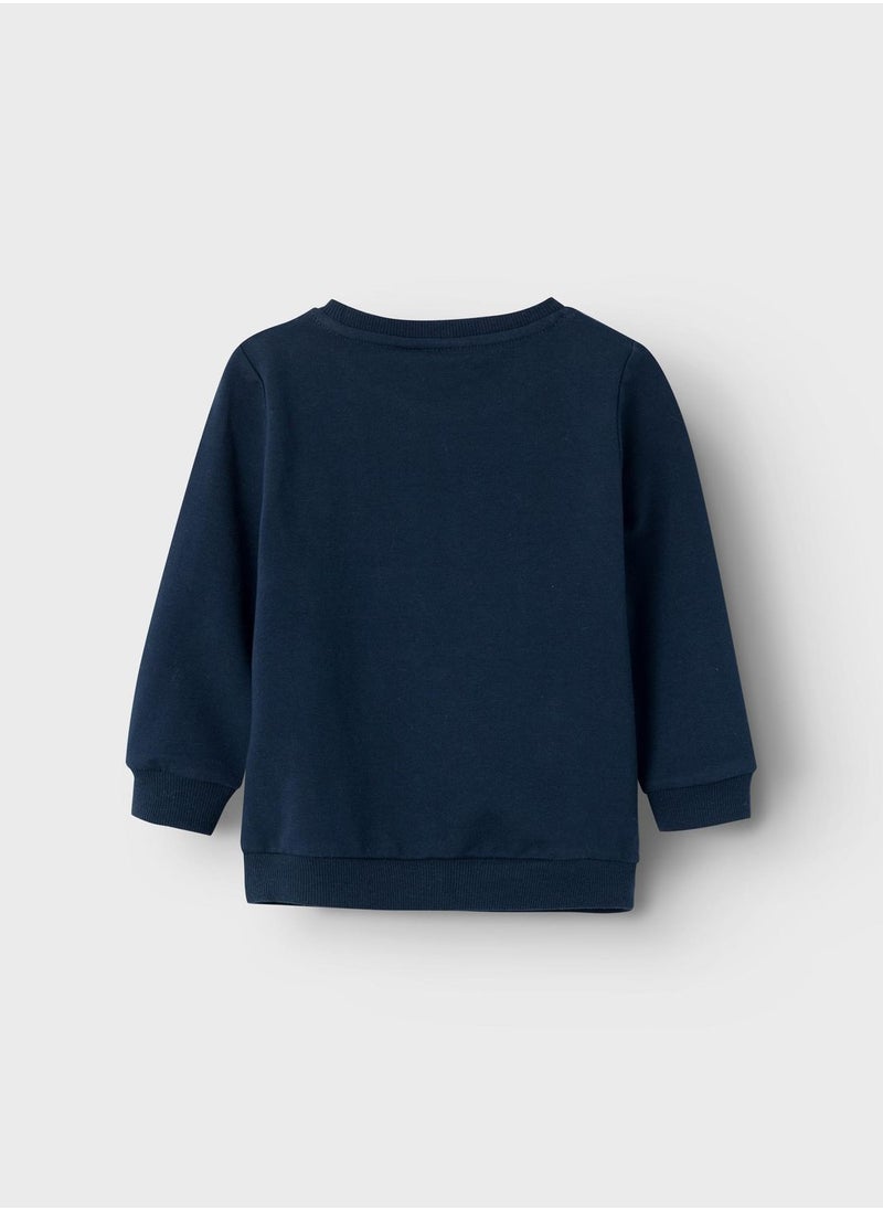 NAME IT - Kids Spidey Print Sweatshirt - Image 1
