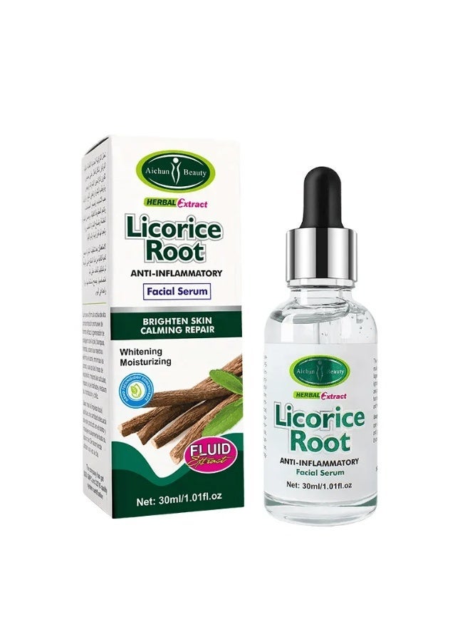 Aichun beauty Lingel Licorice Root ANTI-INFLAMMATORY FACIAL SERUM - 30ml - Image 1