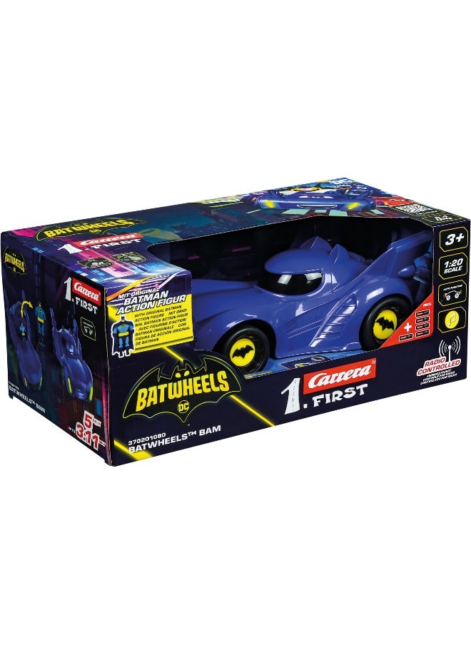 Carrera Carrera 1.First Batwheels Bam Remote Control Car Set (1:20)  - Image 1