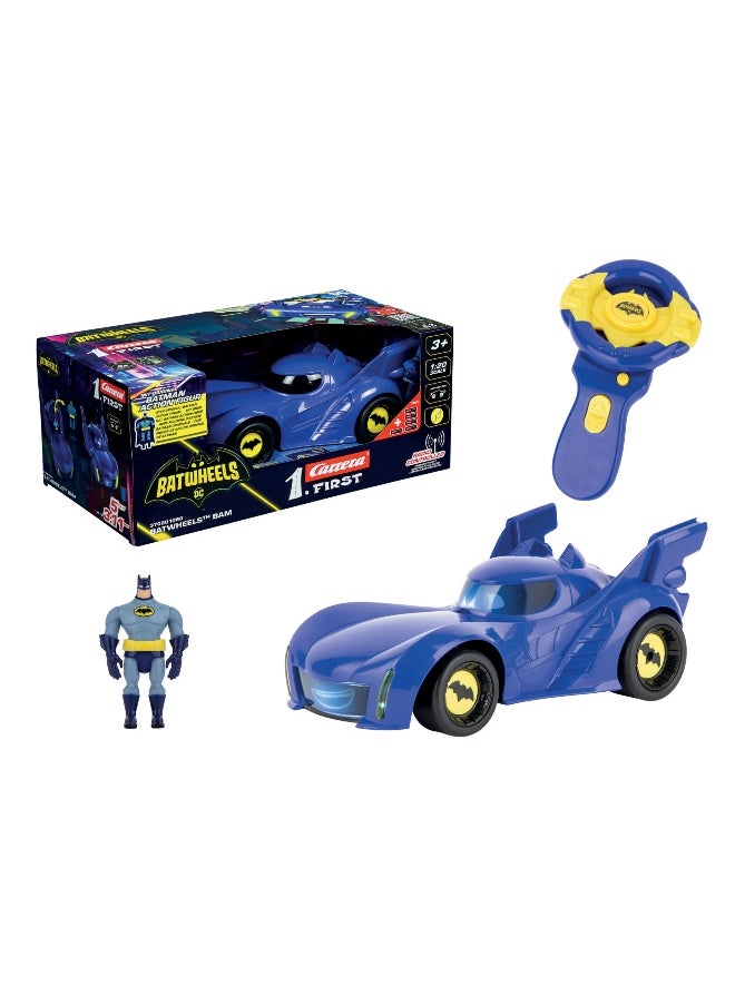 Carrera Carrera 1.First Batwheels Bam Remote Control Car Set (1:20)  - Image 2