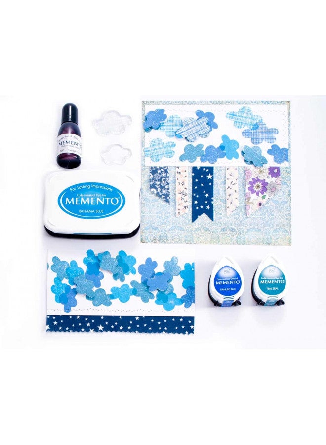 Tsukineko MD-012-100 12-Piece Assortment Memento Dew Drops Fade-Resistant, Gum Drops - Image 2
