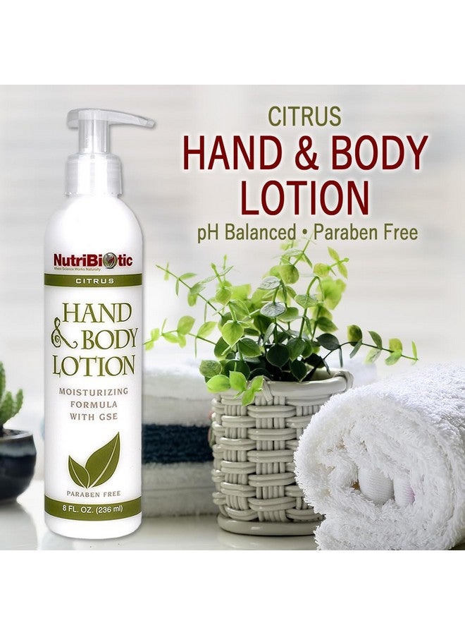 نيوتريبايوتك نيوتريبيوتيك - لوشن لليدين والجسم، برائحة الحمضيات، ٨ أونصات سائلة | قابل للتحلل الحيوي | نباتي | مرطب لطيف | خالٍ من الأصباغ والألوان | متوازن الحموضة | مع مستخلص بذور الجريب فروت من ماركة سيتريكيدال | خالٍ من البارابين - Image 2