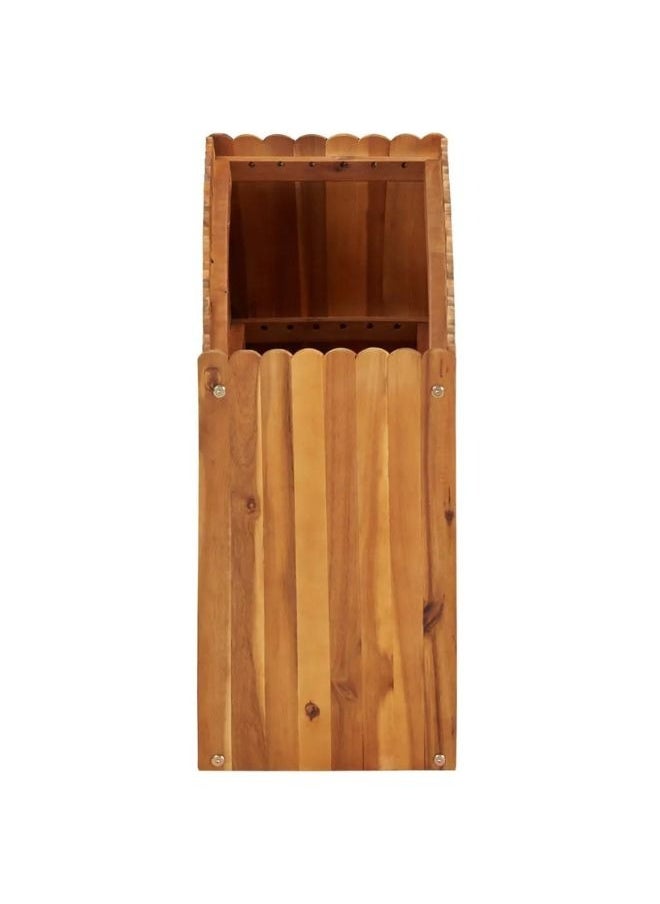 vidaxl vidaXL Garden Raised Bed 100x30x50 cm Solid Acacia Wood  - Image 2