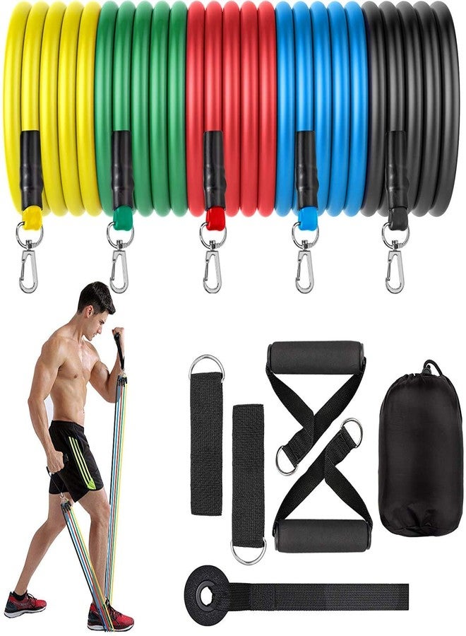 TAGUDA Resistance Band Set for Workout Resistance Tube for Exercise Resistance Bands Resistance Band for Exercise for Men Women Gym - Image 1