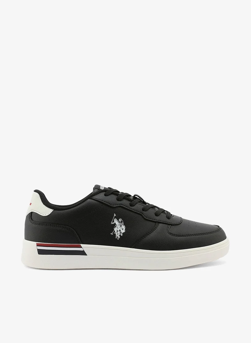 Men's Black Classic Low-Top Sneakers,Lightweight Casual Shoes for Everyday Style