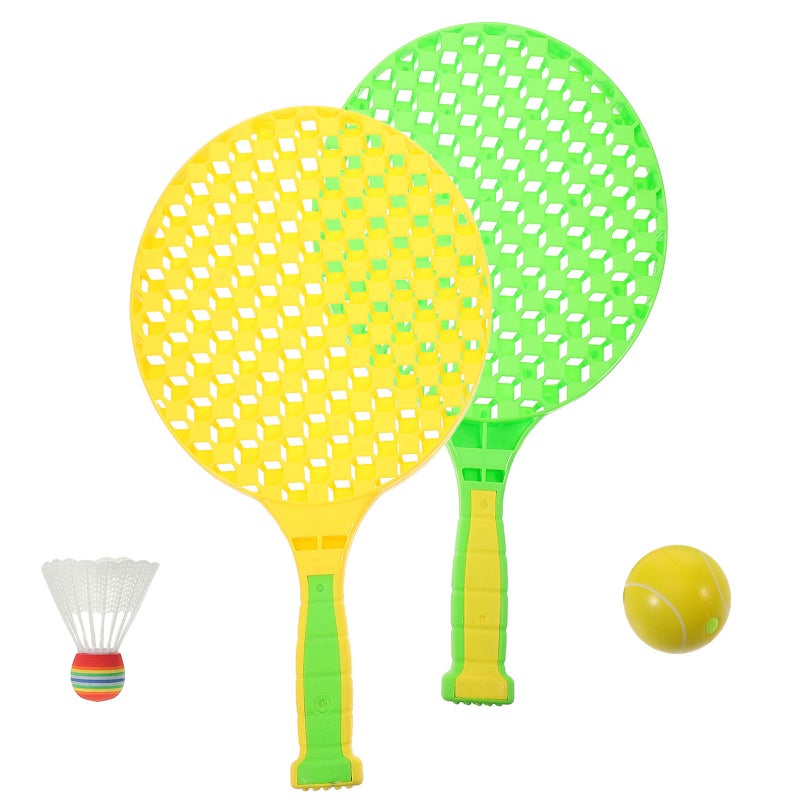 1 Set Children Tennis Racket Kid Tennis Racquet with Badminton Racket for Toddlers Kindergarten Outdoor Indoor Sports Racket - Image 1