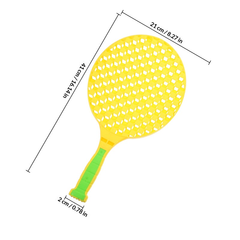 1 Set Children Tennis Racket Kid Tennis Racquet with Badminton Racket for Toddlers Kindergarten Outdoor Indoor Sports Racket - Image 2