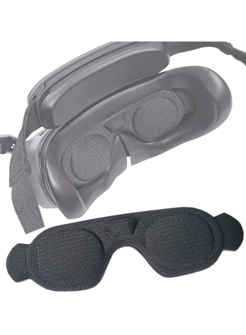 SYOSI Goggles 3 Protective Cover, Compatible with DJI Avata 2 Goggles 3 Lens Protector Accessories, Replacement Lens Protector, Protective Mat Pad Cap Compatible, Lens Cap Dustproof Sunshade - Image 1